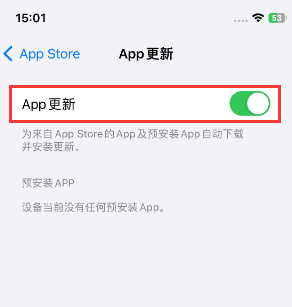 乳源苹果15维修中心如何让iPhone15APP自动更新